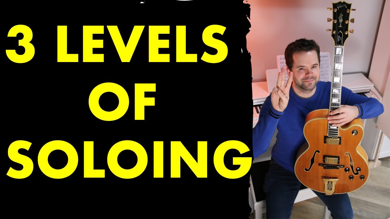 🔴Rhythm Changes/ I've got rhythm  3 levels of soloing💥 Beginner to intermediate jazz lesson
