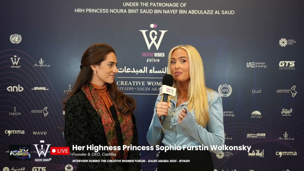 Princess Sophia Wolkonsky | Heritage, Creativity & Cultural Spaces — Creative Women Forum 2025