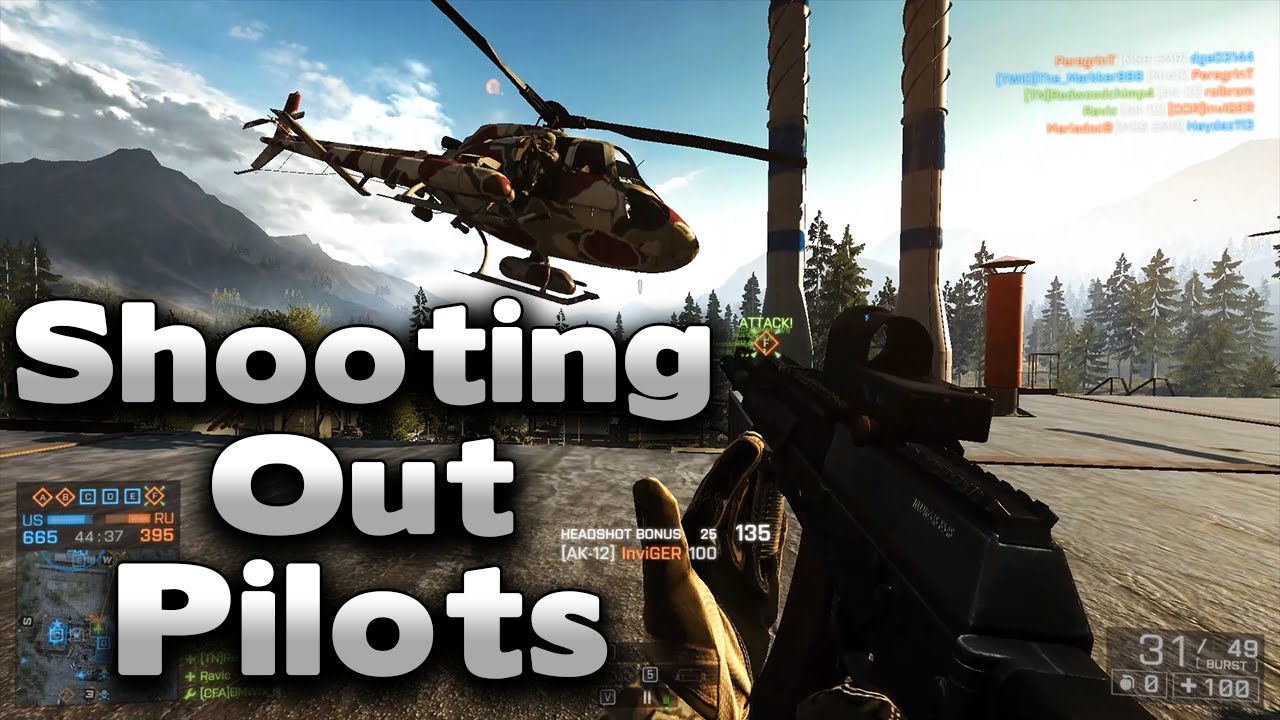 Battlefield 4 Shooting Out Pilots 4