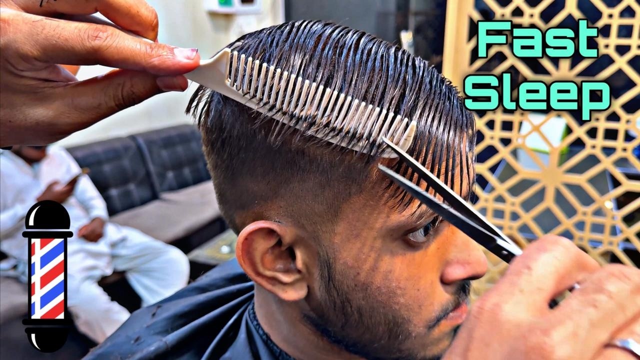 Fast And Aggressive ASMR Fall Asleep with Soft Hair Cutting ✂️😴