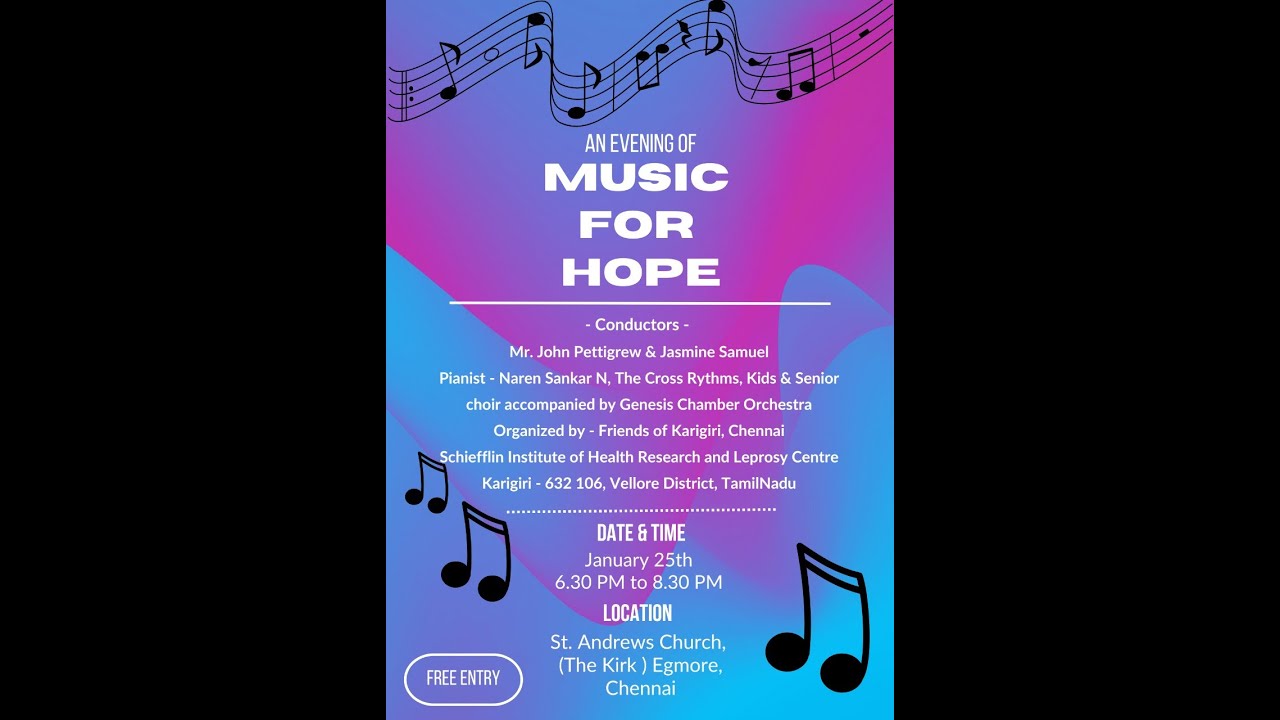 Music for Hope | St. Andrew's Church | The Kirk