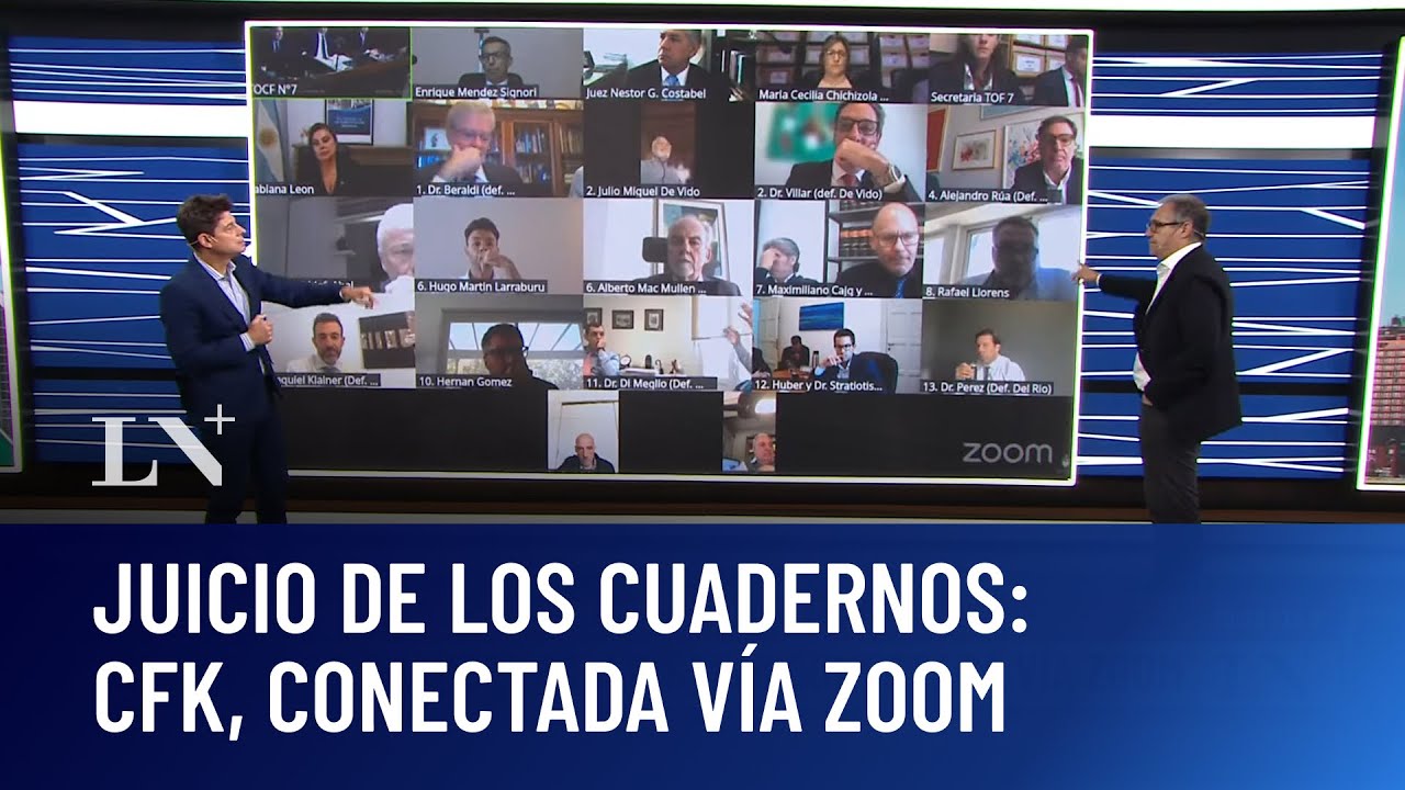 Causa cuadernos: comienza el juicio contra Cristina y 86 imputados más