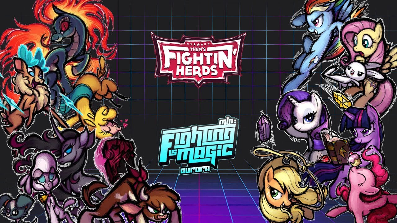 Them's Fightin' Herds/Fighting is Magic - Basic combo comparison.