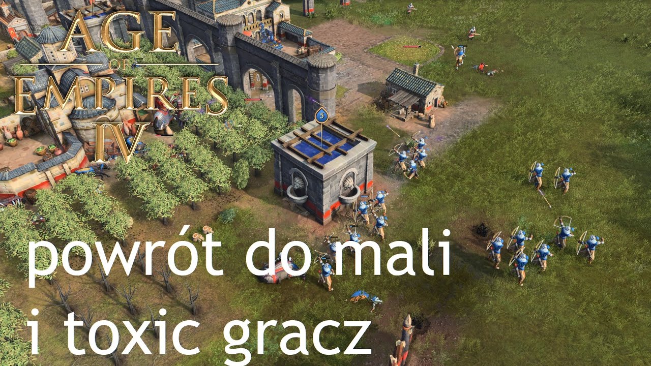 Age of Empires IV rankedy - powrót do mali i toxic gracz