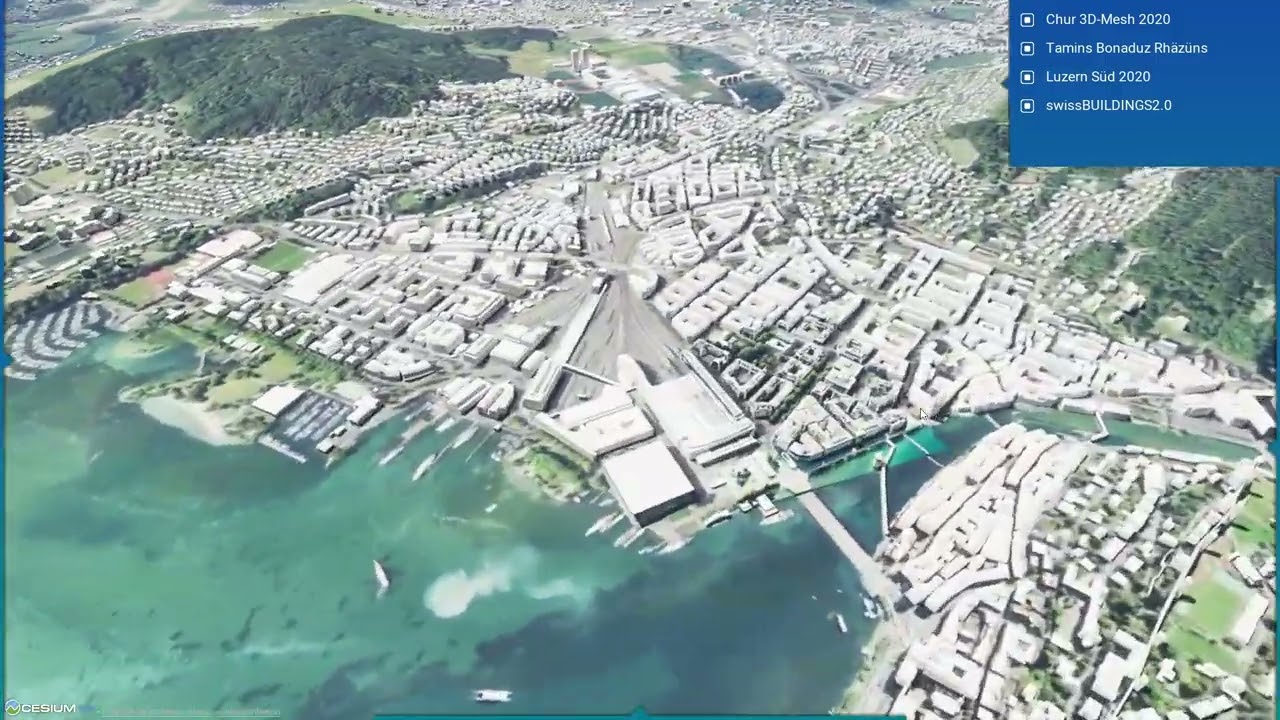 MTh HS22 Clement: High Performance 3D Viewer (HP3DV) for Geospatial Data