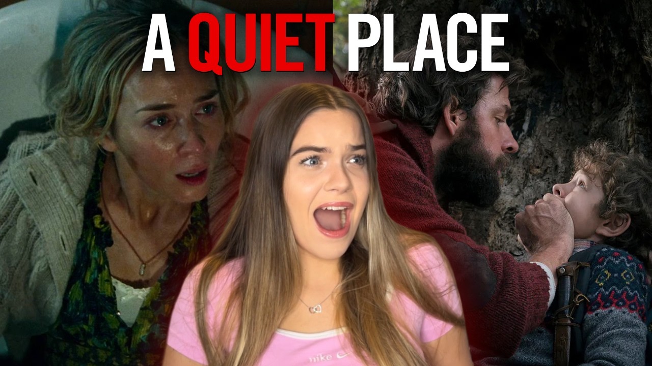 THIS WAS SO INTENSE! | *A QUIET PLACE* Movie Reaction | Spooky Season Reaction