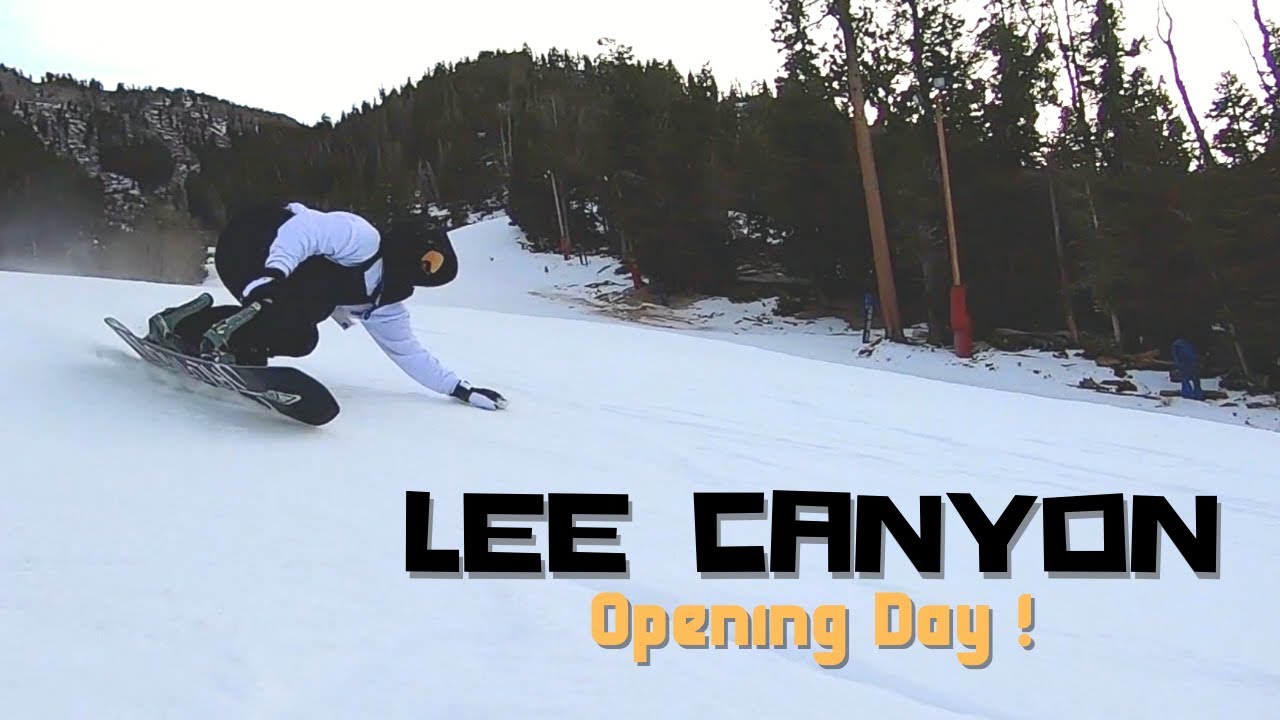 SNOWBOARDING VLOG | LEE CANYON OPENING DAY ! 2020