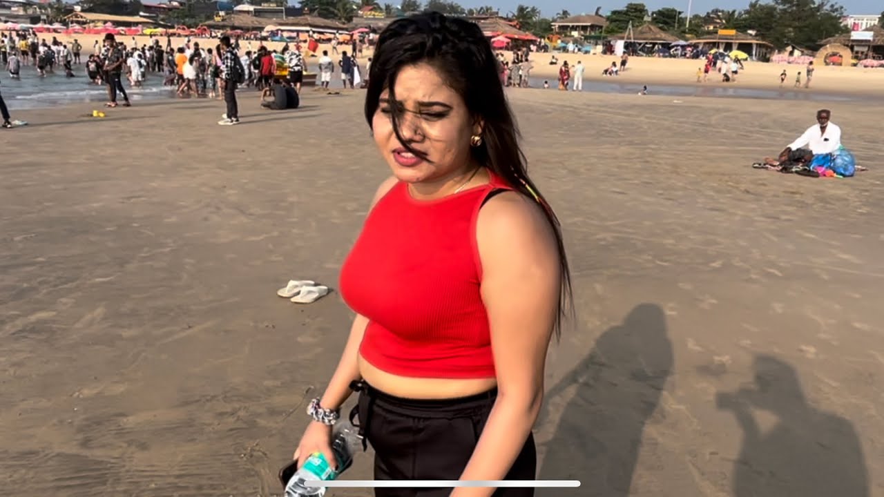 Nikki ne kia goa beach ka Maza Kharad( Suraj Bhatia vlogs)￼