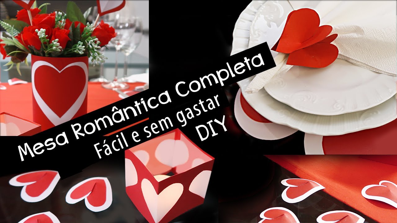 DIA DOS NAMORADOS, Mesa Posta Completa, Fácil, Rápida e sem gastar muito