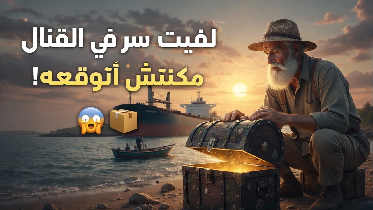 صندوق القنال.. لماذا صدم عم جابر الجميع بما وجده بالداخل؟ 🌊📦