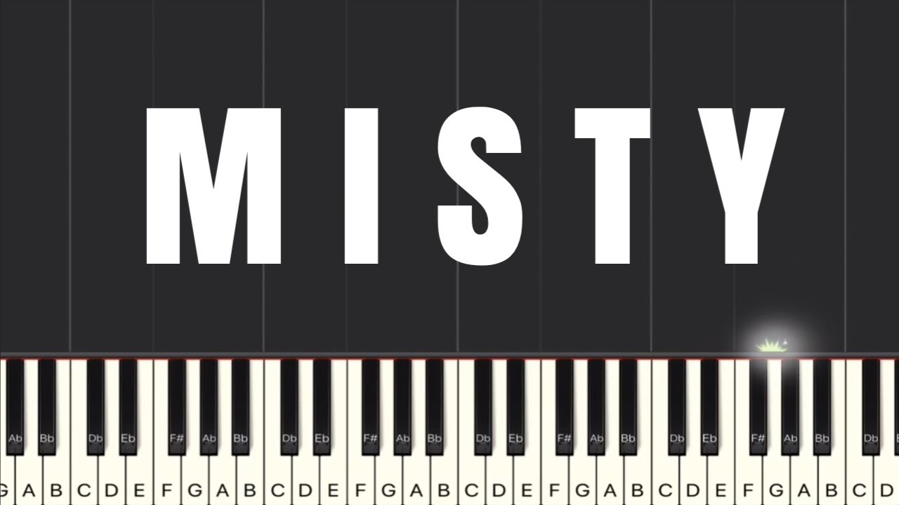 Misty - Piano Tutorial | Medium
