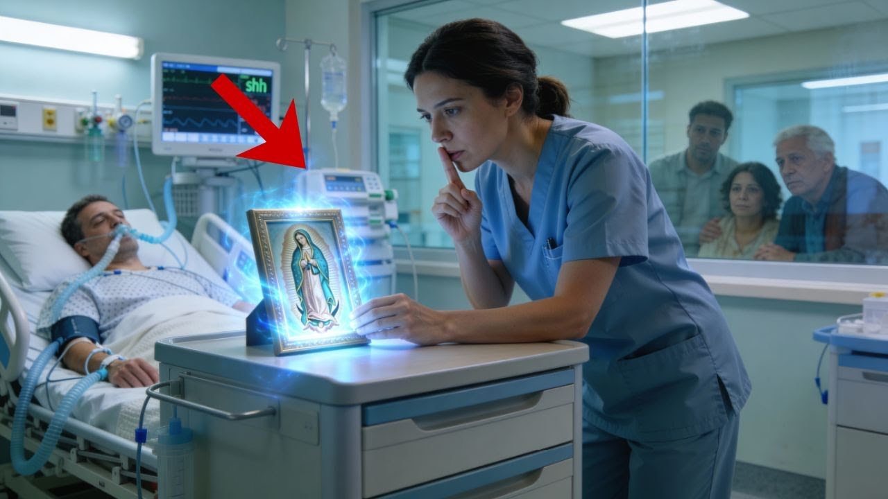 Une infirmière des urgences place l’image de la Vierge près d’un mourant… ce qui suit est miraculeux