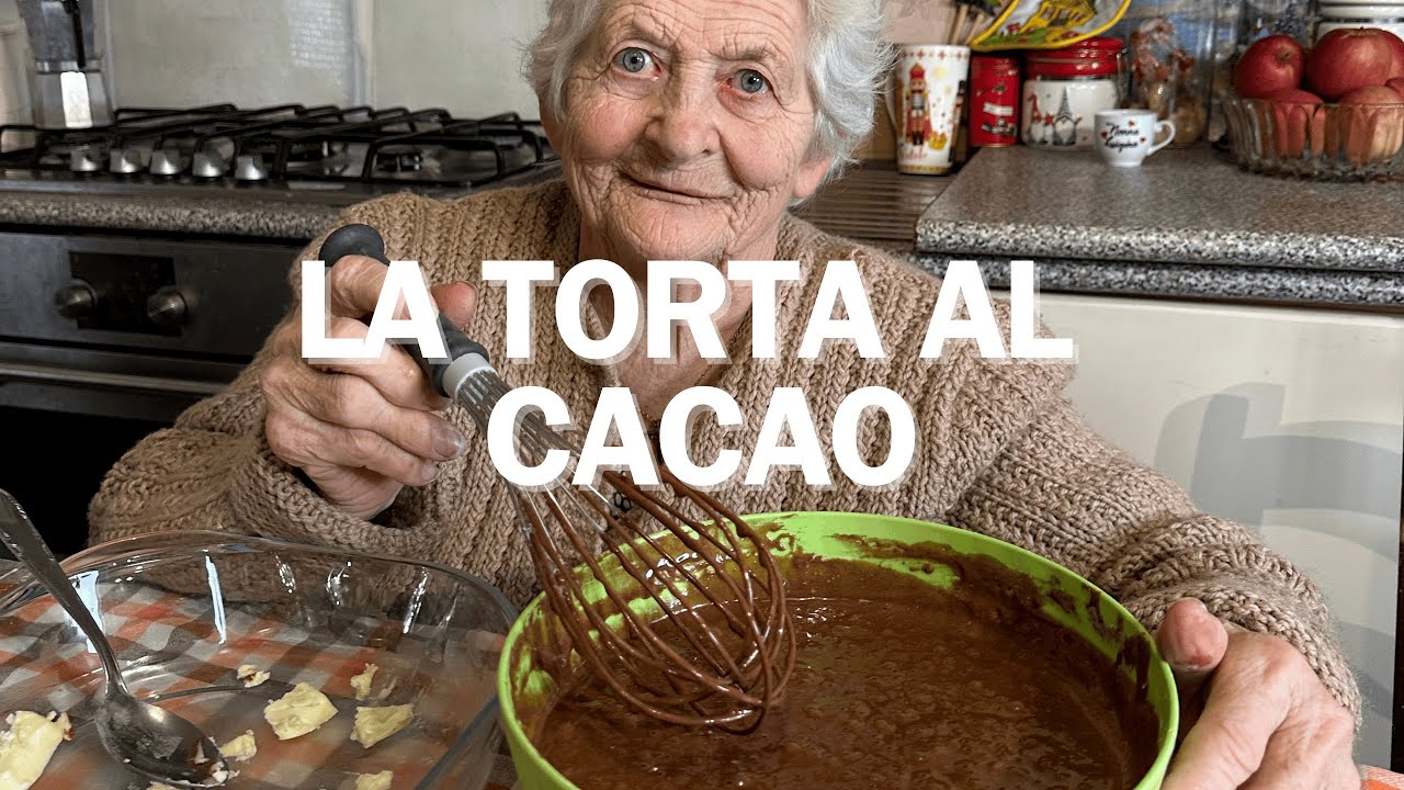 Torta al Cacao con la Nonna Luigina – Ricetta Facile e Golosa!
