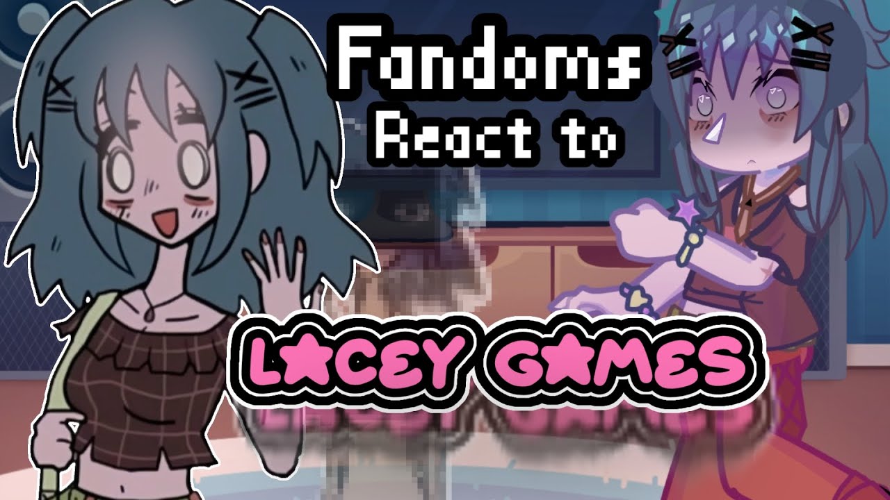 FANDOMS React To ♥︎LACEY GAMES♥︎ |2/6|FANDOMS|LACEY GAMES/Lacey flash games|~