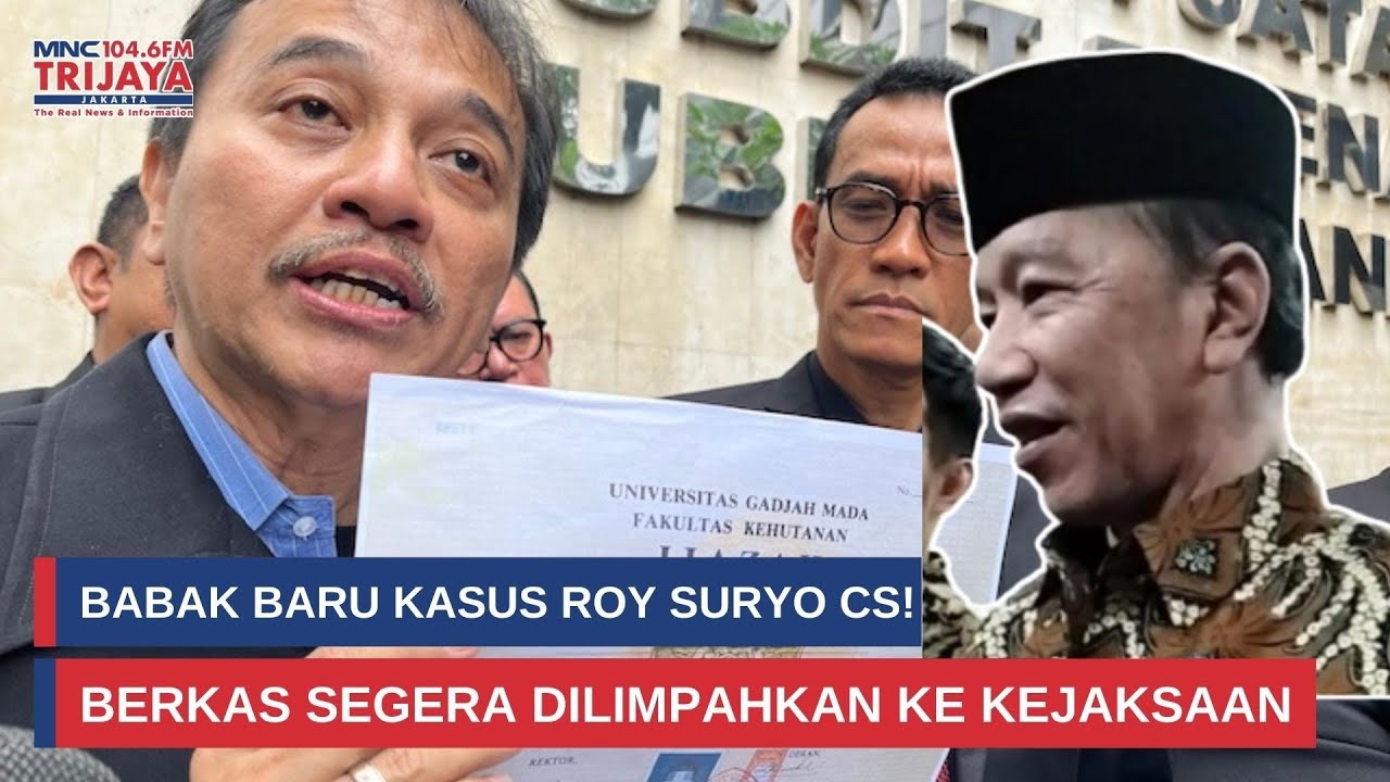Setelah Pemeriksaan Jokowi, Kasus Roy Cs Melaju ke Tahap Penuntutan I Trijaya Update