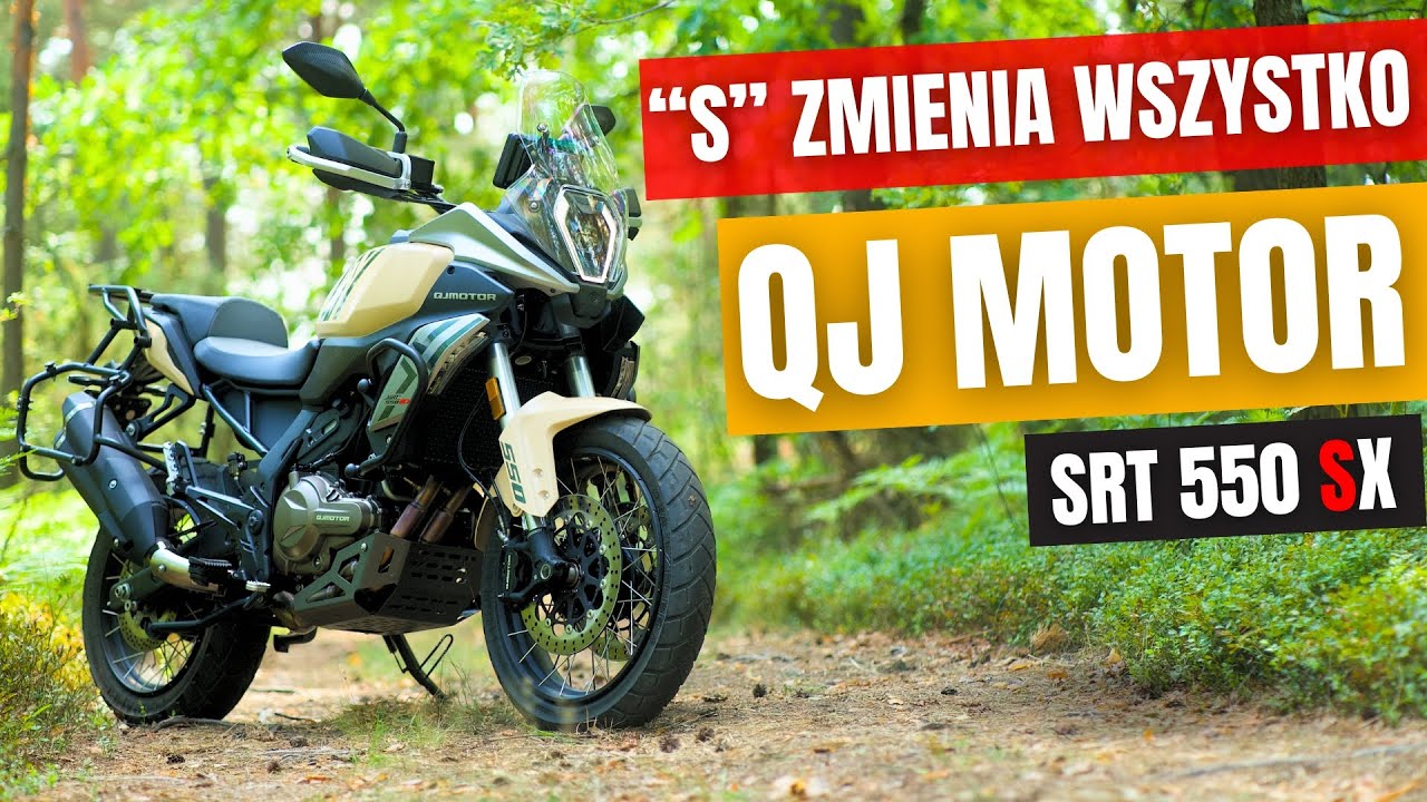 QJ MOTOR SRT 550 SX | Mała Zmiana w Nazwie a Wielka w Rzeczywistości