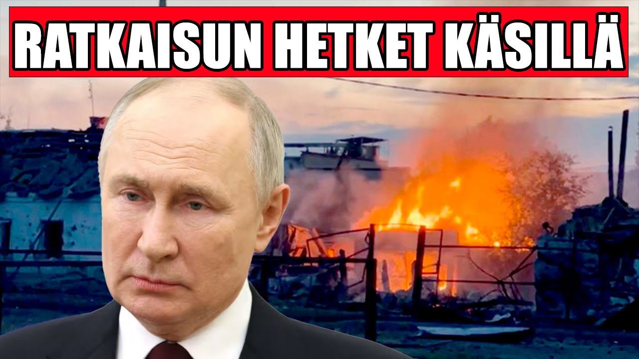 KÄÄNNEKOHTA UKRAINAN SODASSA – Taistelu Kurskista voi ratkaista kaiken!