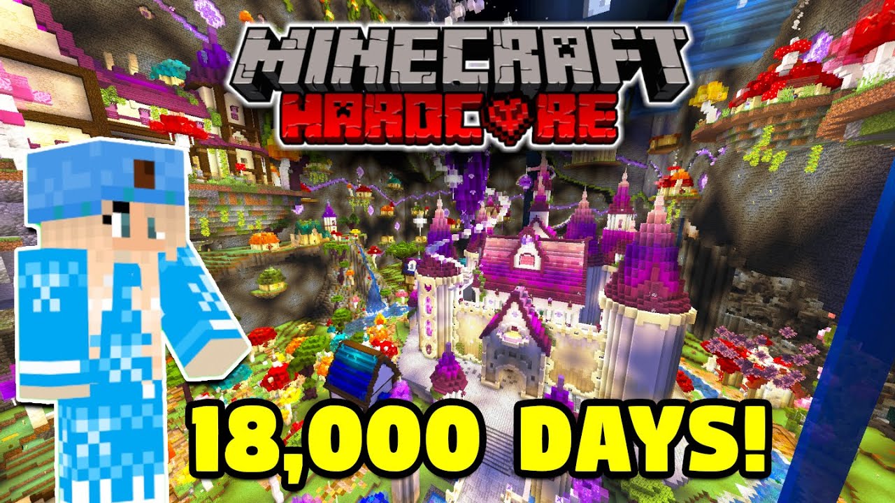 18 000 дней в хардкорном Minecraft (Мировой тур)