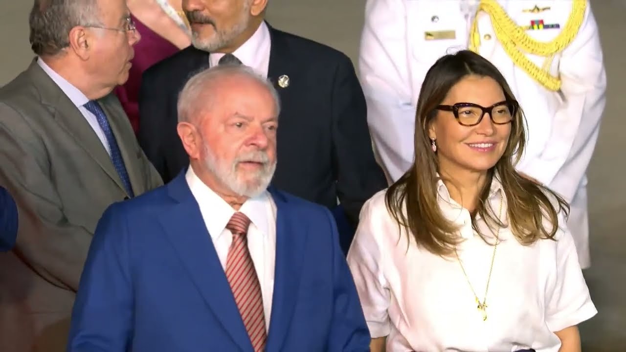 President of Brazil Luiz Inacio Lula Da Silva arrives in New Delhi to attend G20 summit