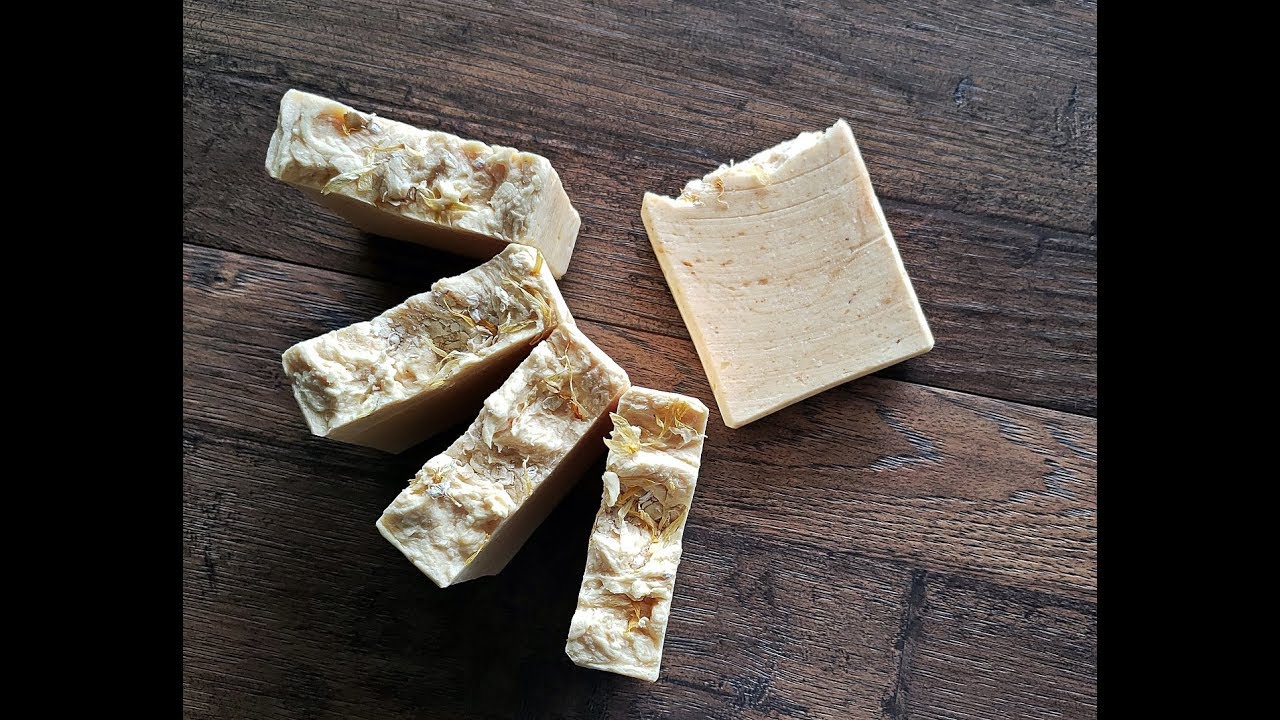 How To Take A Cold Process Soap From Ugly To Lovely (Rebatching Oat Milk Essential Oil Soap)