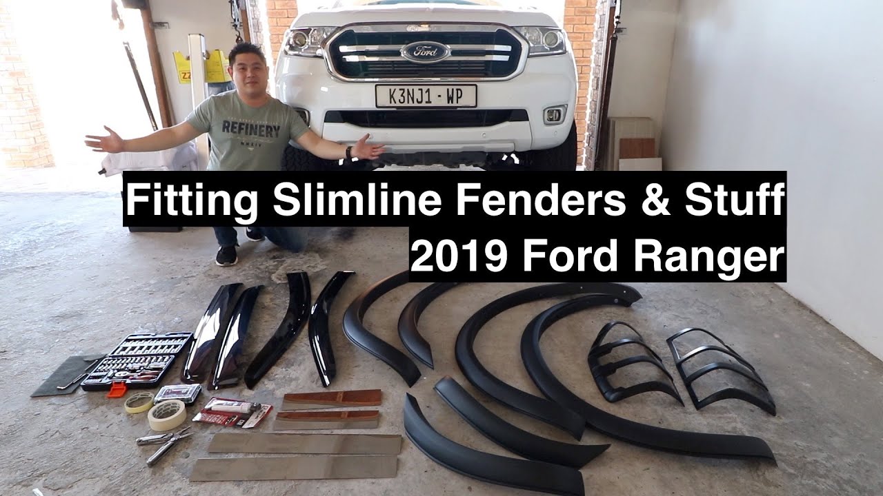 Fitting Slimline arches and stuff to my 2019 Ford Ranger XLT