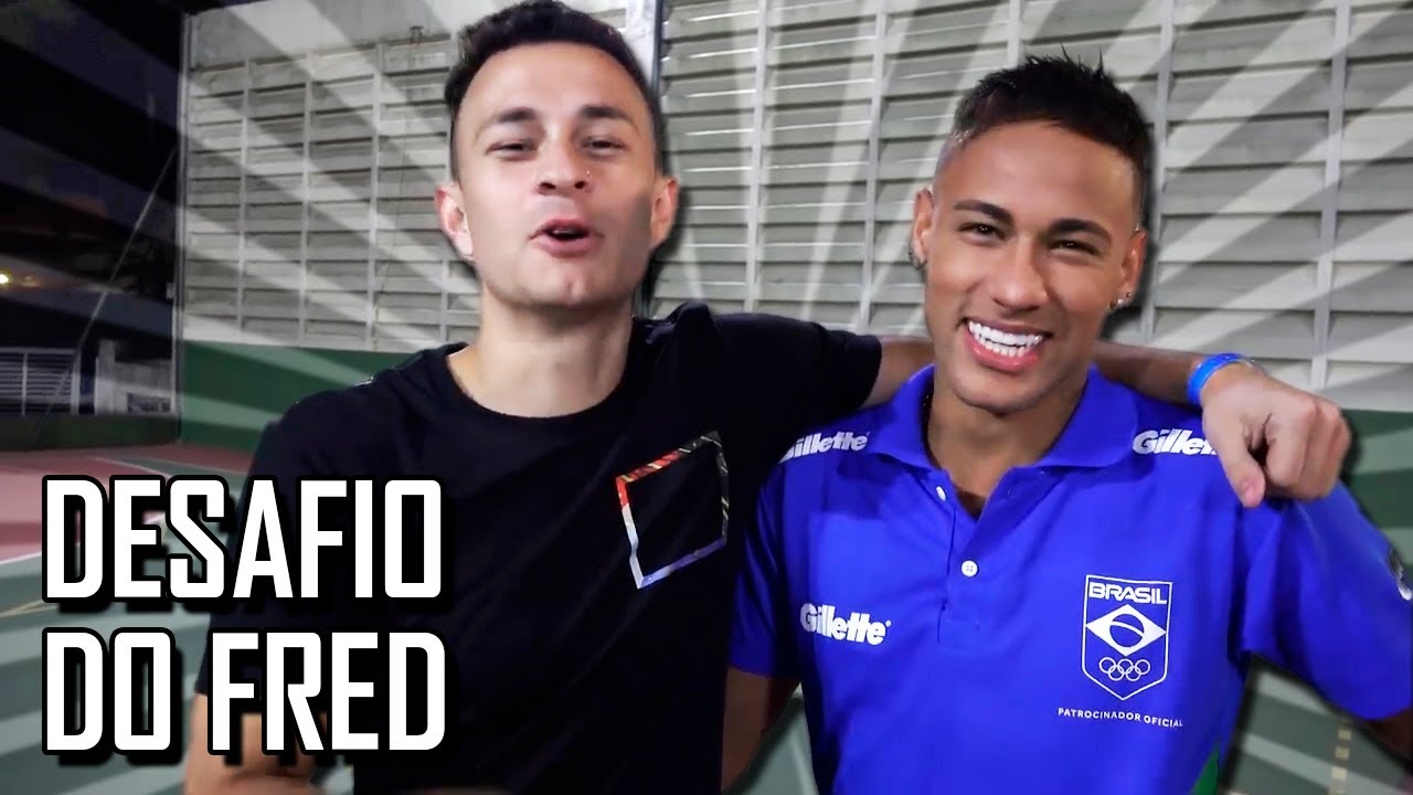 DESAFIO DO TRAVESSÃO COM NEYMAR