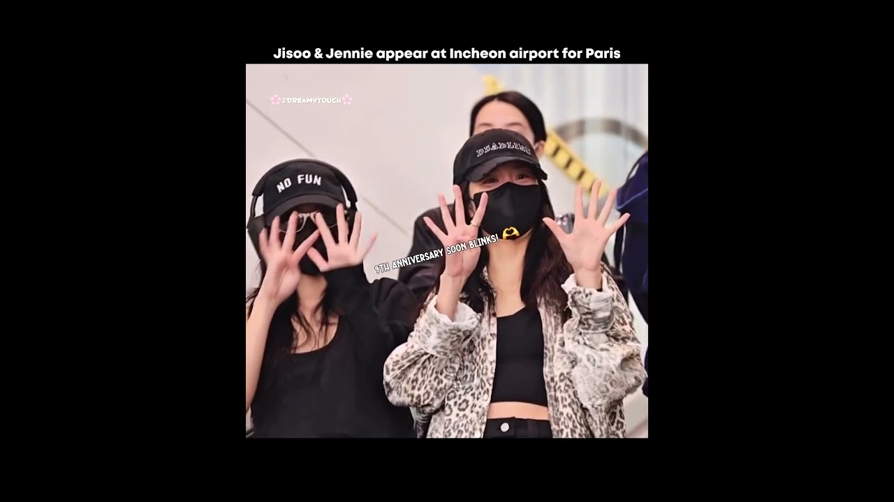 Jensoo at Incheon airport #blackpink #deadline