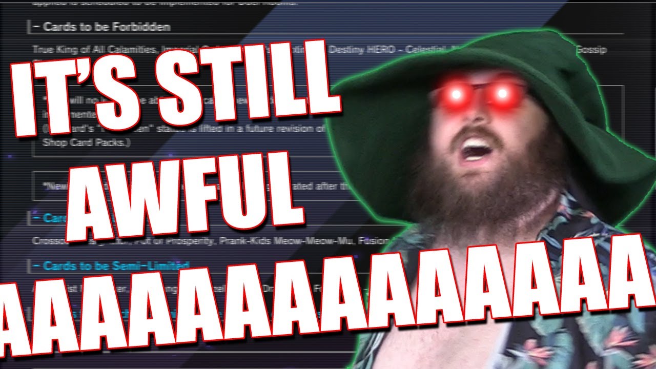 The Master Duel Banlist Is So Awful I Have Turned Into a Ranting Goblin