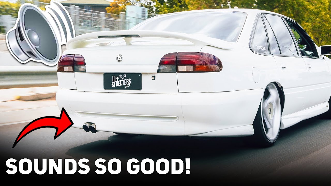 Modifying our Holden Clubsport Exhaust! Custom Exhaust Sounds Mint!