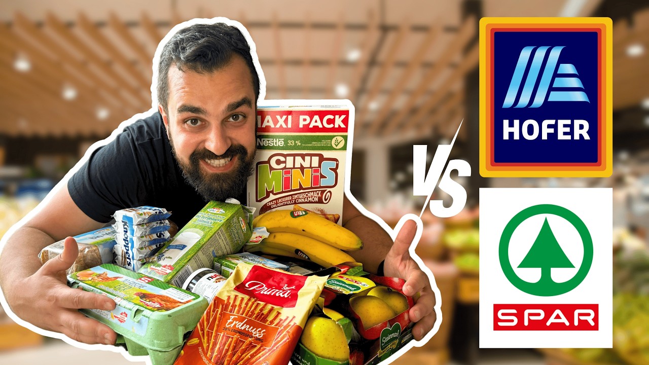 Самый ДЕШЕВЫЙ продуктовый магазин Вены подвергся испытанию!