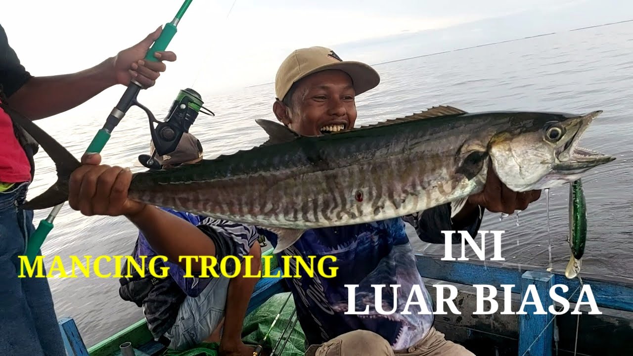 MANCING TROLLING DI LAUT DAPAT IKAN SUPER BESAR