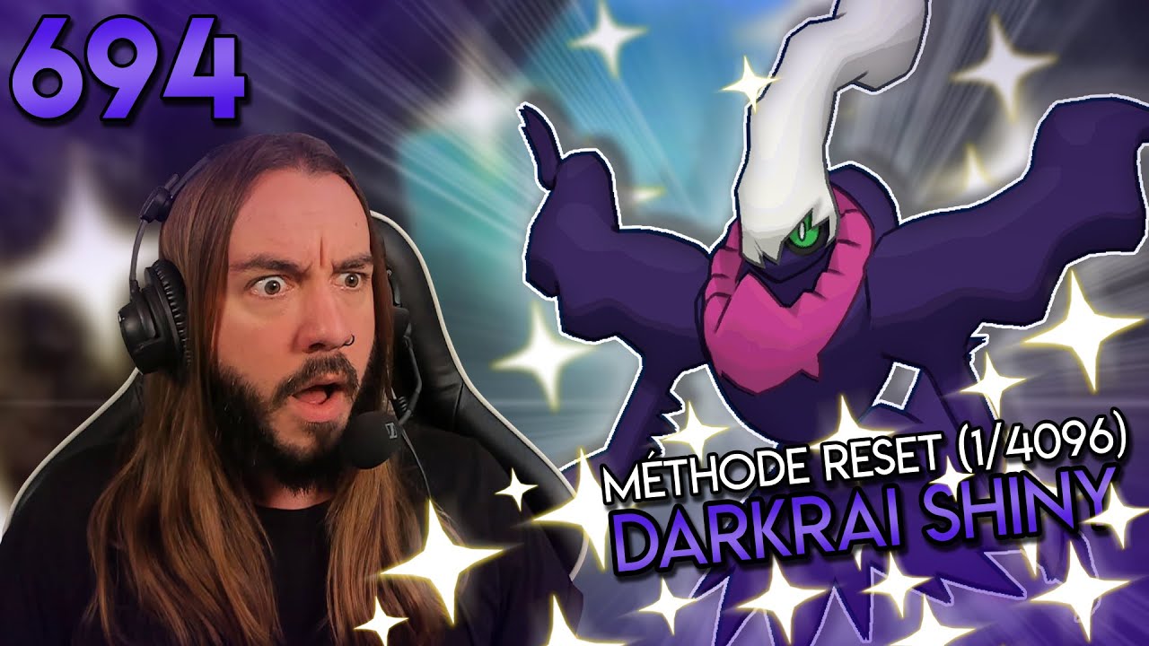 ENCORE UNE CHANCE DE FOU POUR DARKRAI SHINY | LIVE REACTION | POKEMON DIAMANT ETINCELANT
