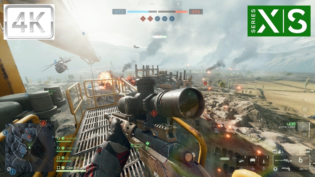 Battlefield 6 Multiplayer Gameplay | Conquest [4K]