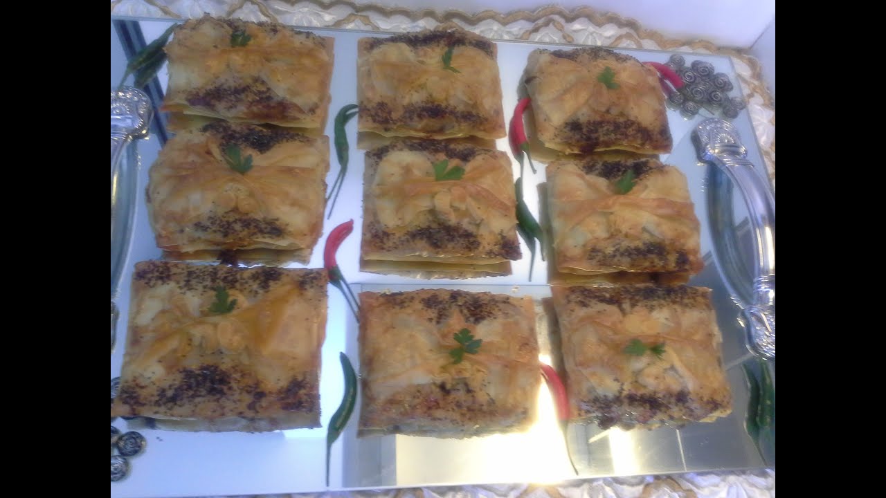 بسطيلات صغار من الد مايكون بالدجاج والبيشاميل😘pastille au poulet