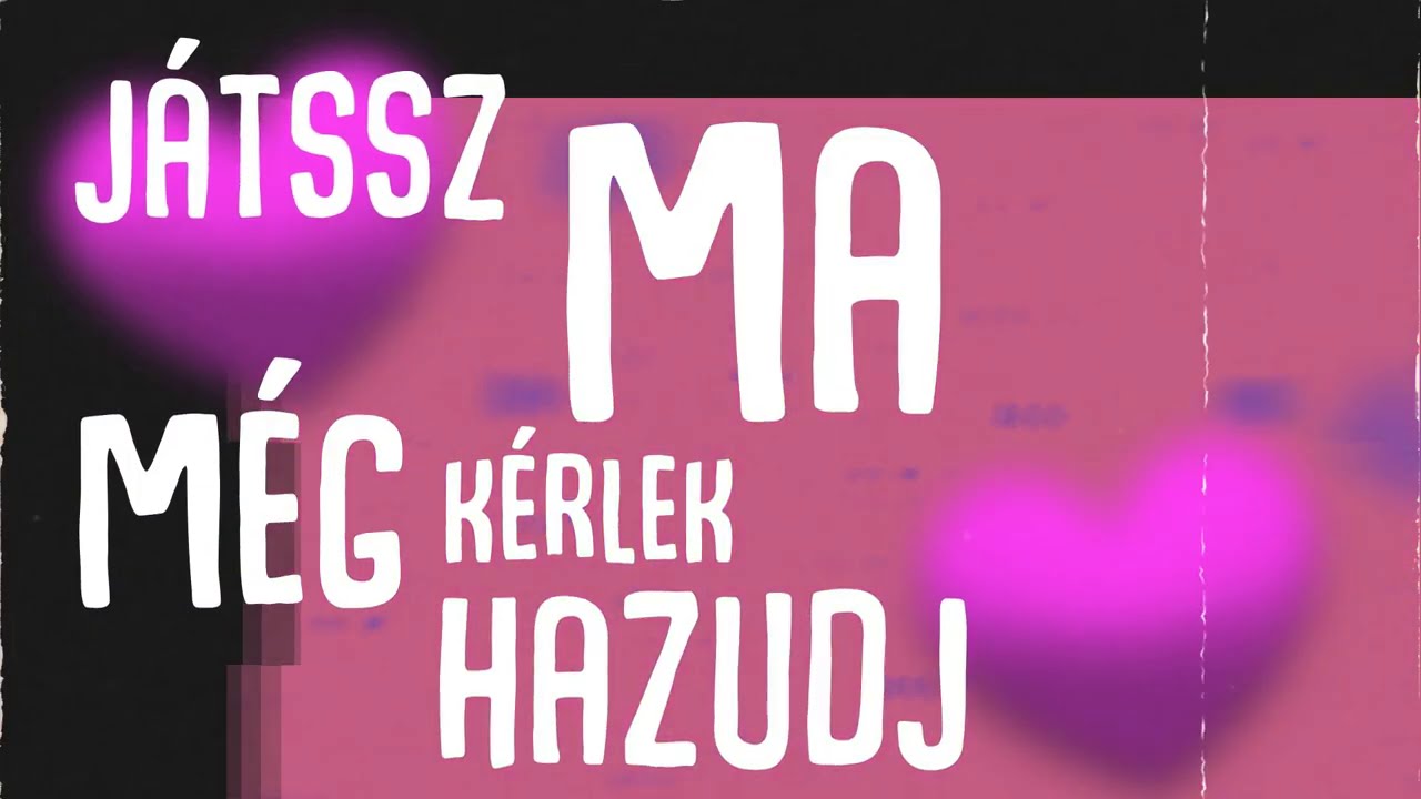 DJ Szatmári feat. Jucus - Hazudj még (Lyric video)