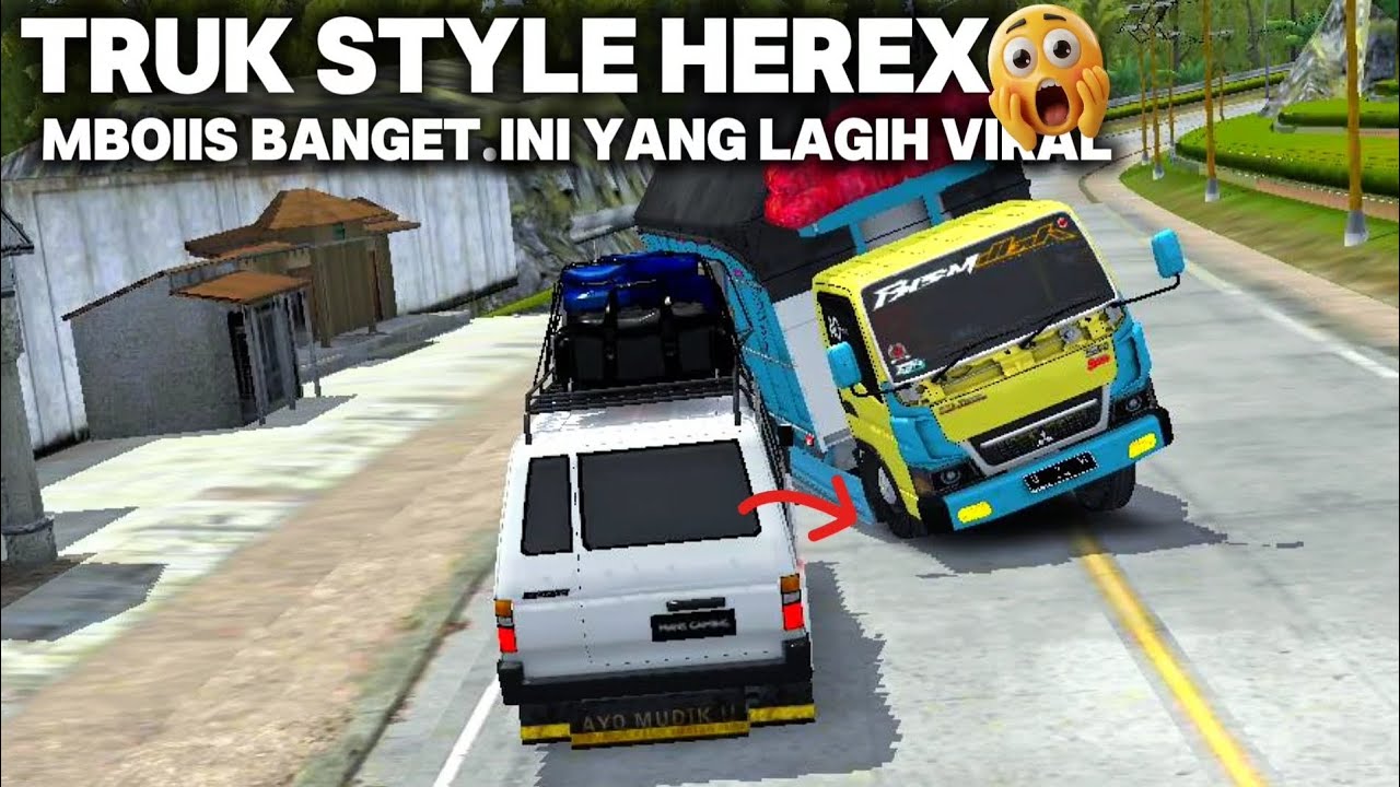 MOD TRUK STYLE HEREX MOBOISS BANGET INI YANG LAGI VIRAL 