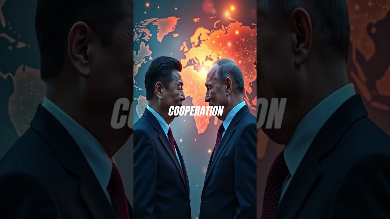 Beijing & Moscow Strengthen Ties: Xi and Putin Cement Alliance, Eye 'Multipolar World' #Shorts