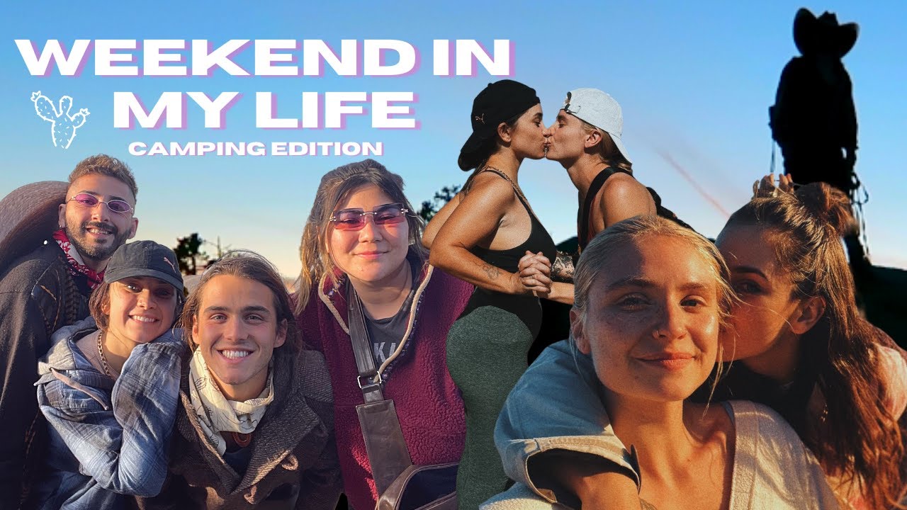 weekend in my life: camping in joshua tree | Jenna Larson Vlogs