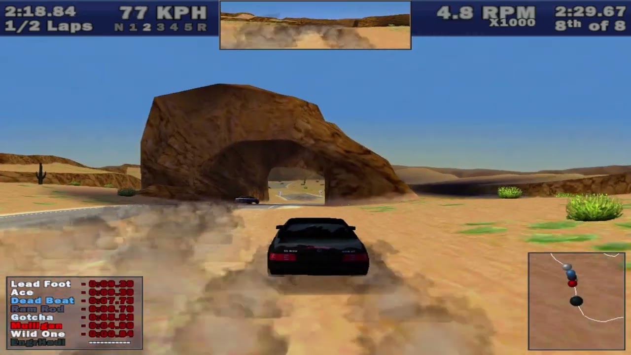 NFS III Hot Pursuit 1998 PC Gameplay | Mercedes SL 600 Most Beautiful Car
