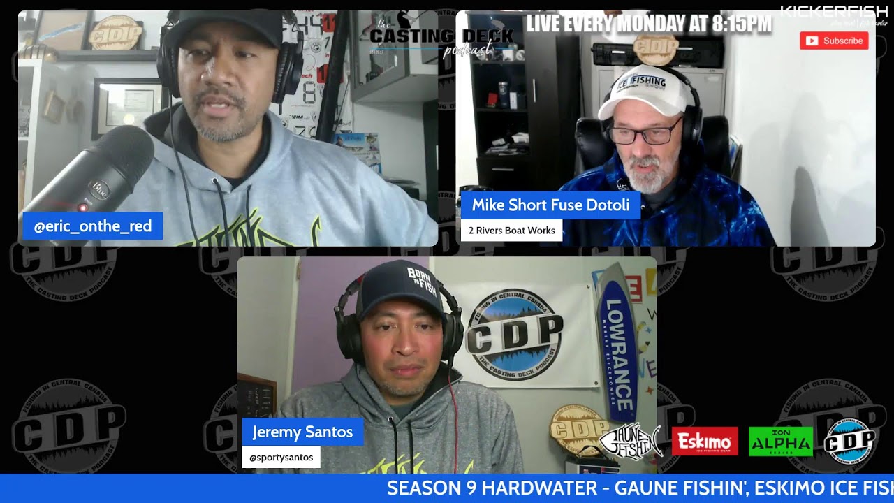 Kayak cheater gets exposed - The Casting Deck Podcast - Eps 2 Season 9 Hardwater