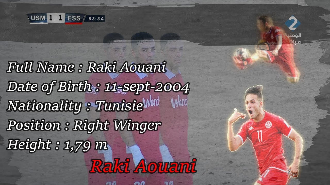 Raki Aouani⚽Right winger⚽2025/2026 phase aller