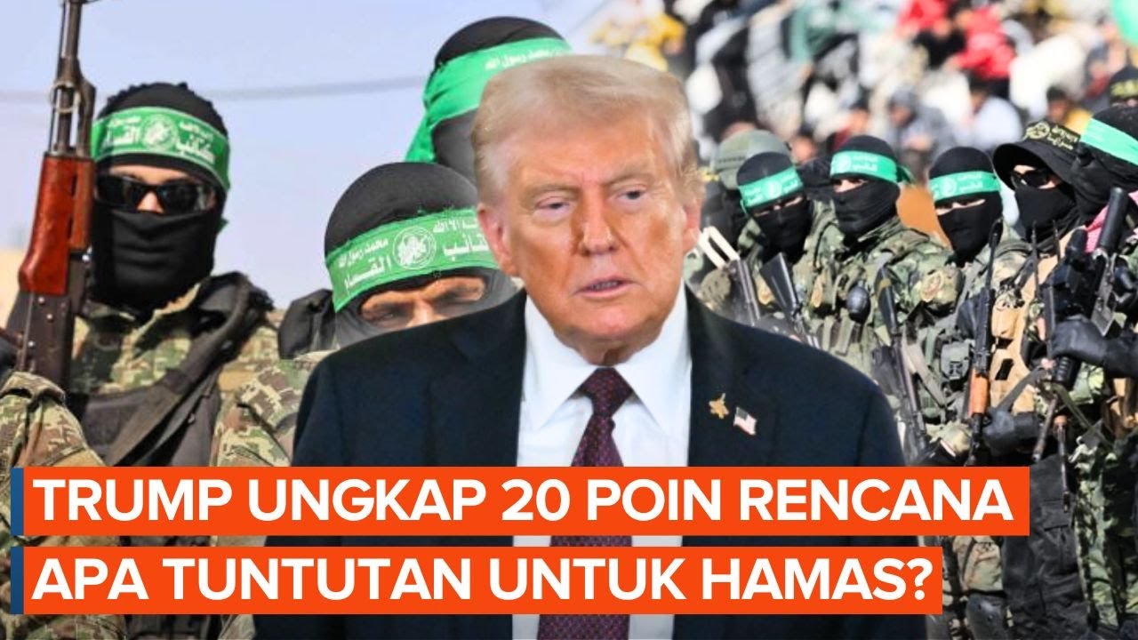 Apa Saja Tuntutan untuk Hamas dalam Proposal Trump soal Perdamaian di Gaza?