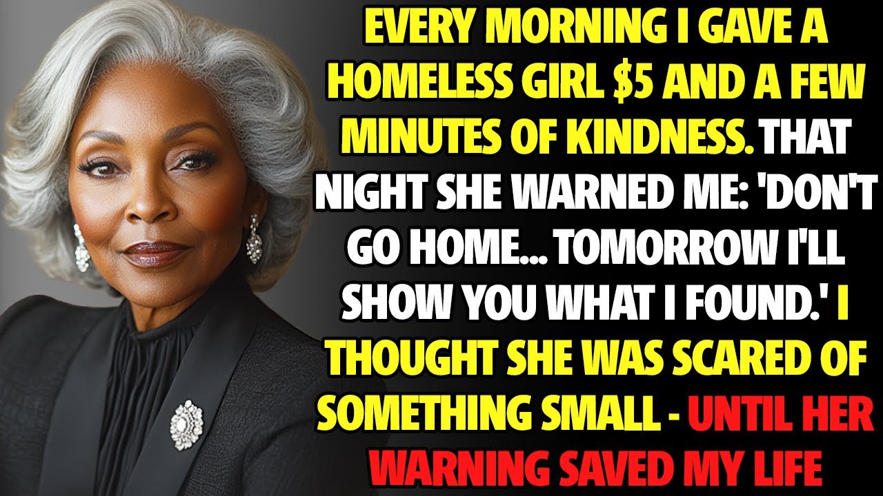 A homeless teen whispered: “Don’t go home tonight.” She saved my life | family drama story