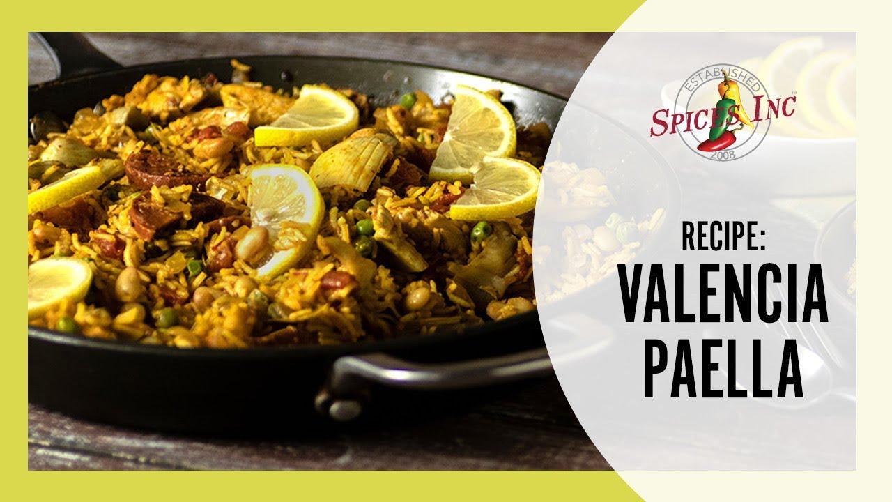Spanish Paella with Chicken and Chorizo