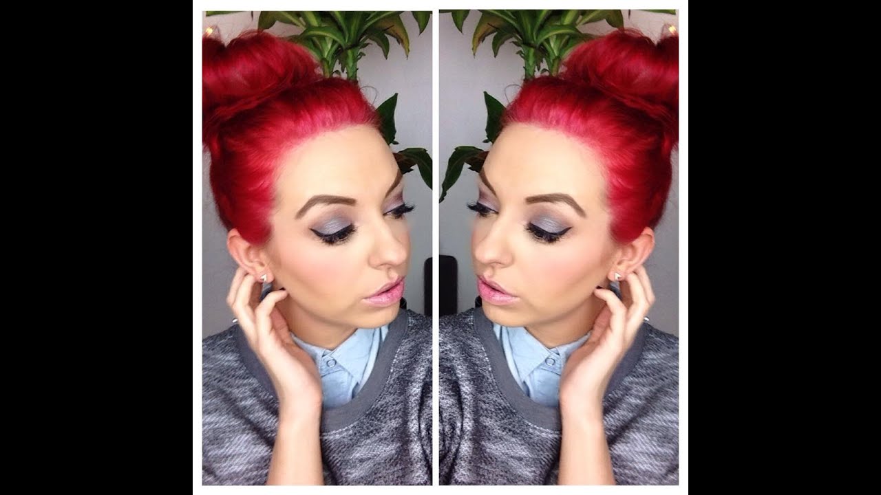 Easy Messy Bun with Clip in Extensions | German