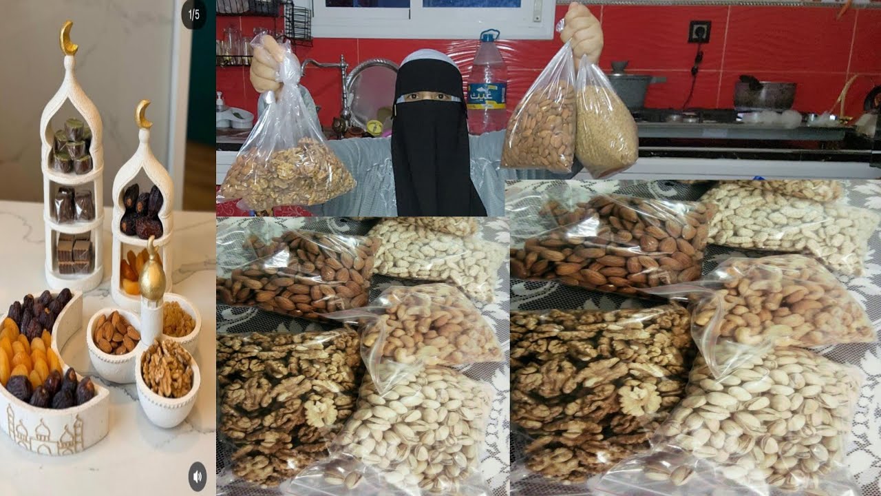 تحضيرات ديال سلو ⛔️ السفوف💯 الخير موجود ما شاء الله المكسرات في المحل ديالي