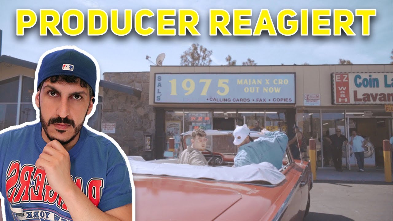 Producer REAGIERT auf MAJAN x CRO - 1975 (Official Video)
