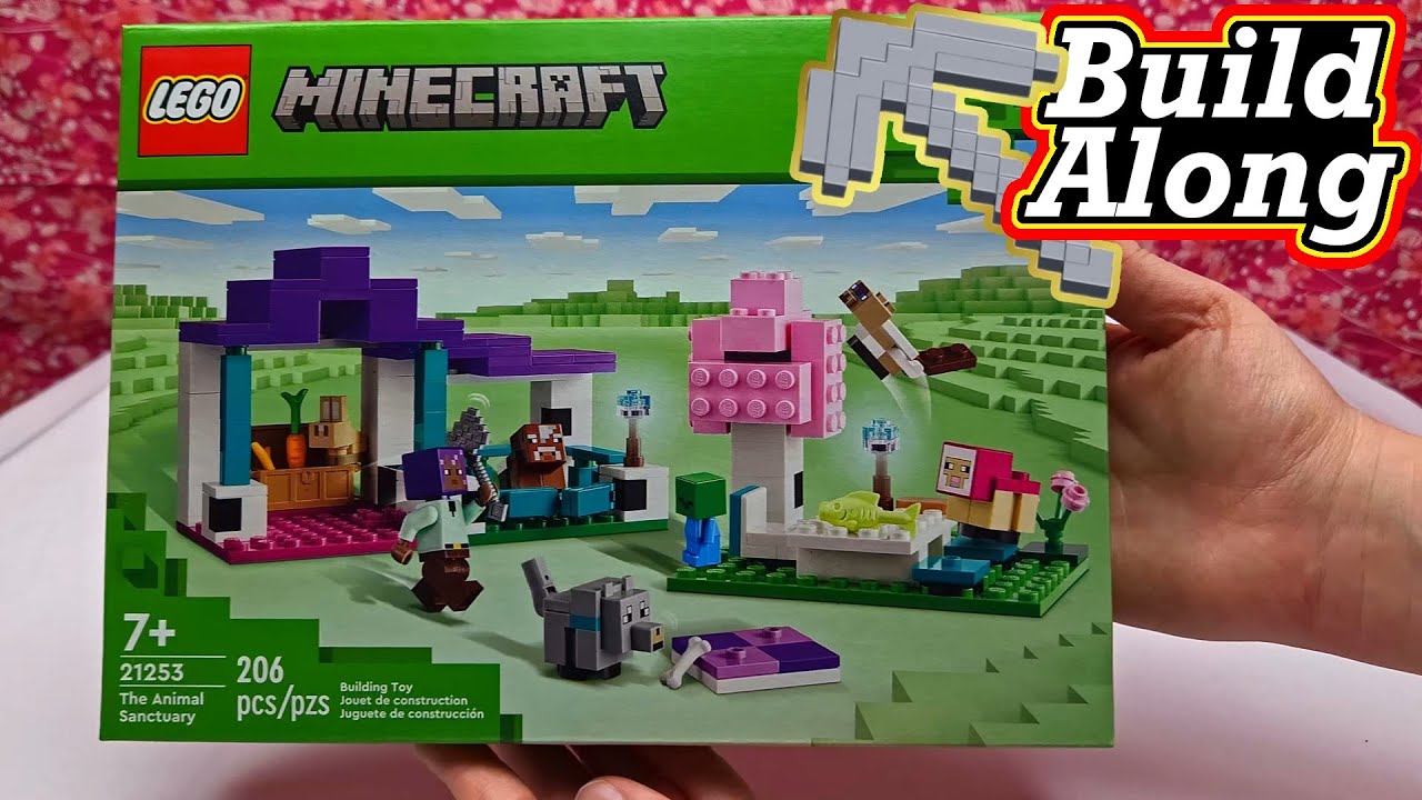 Building Lego Minecraft - The Animal Sanctuary | Build Along