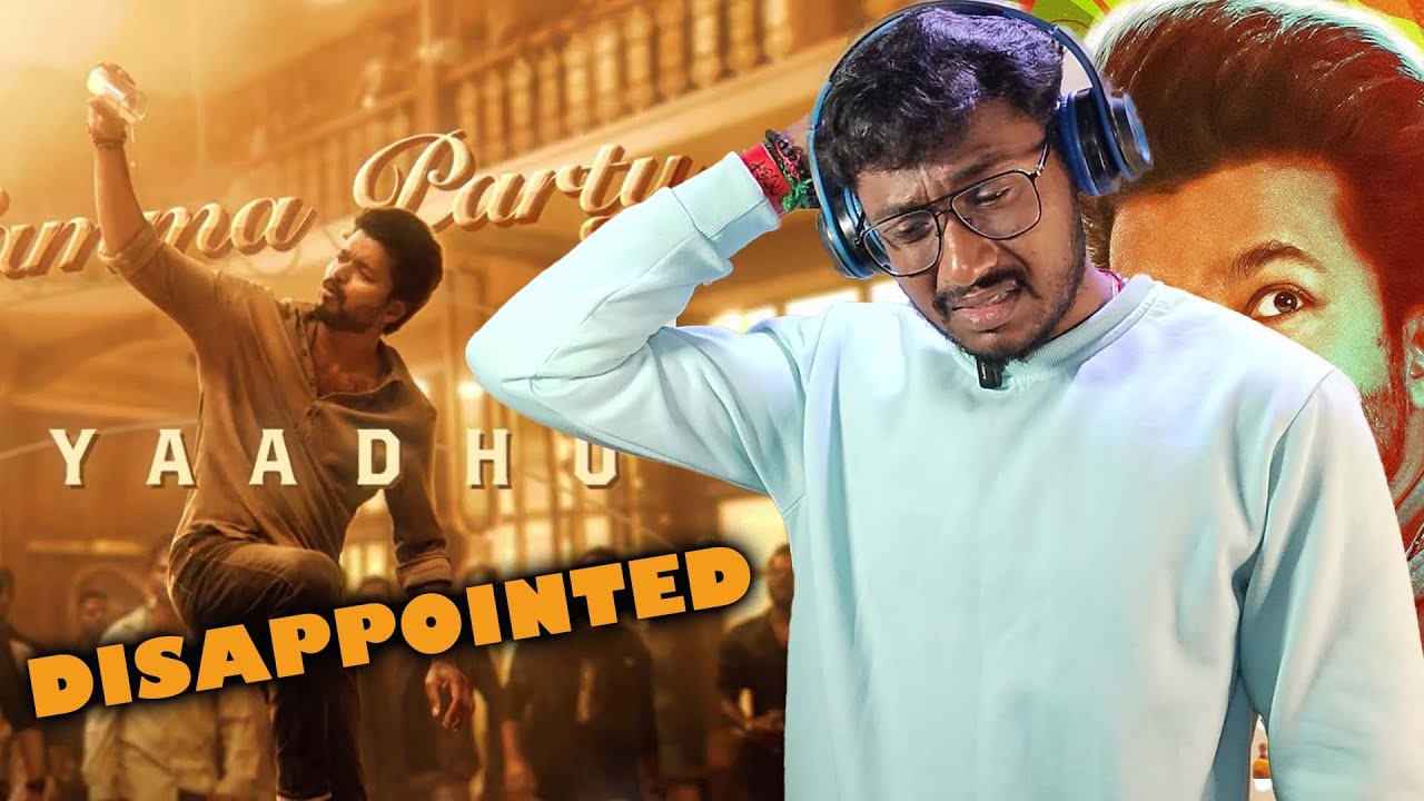 Enda Pannu vechi irkinga| Whistle Podu -GOAT 1st single Reaction | Thalapathy Vijay | Venkat Prabhu