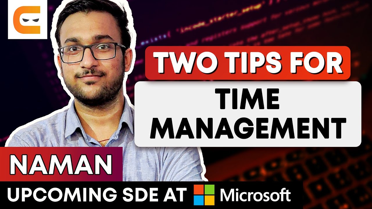 Two Tips For Time Management | The definitive Time Management Guide for lazy People | Coding Ninjas